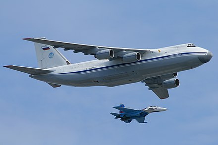 224 й летный отряд. АН-124 Буран. АН 124 100 224.