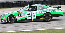 Armstrong's No. 28 JGL Racing car in 2016 28 Dakoda Armstrong 2016 Road America 180.jpg