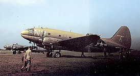 Yhdysvaltain ilmavoimien Curtiss C-46D-10-CU