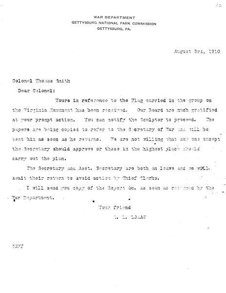 File:7. General L.L. Lomax, GNPC to Col. Thomas Smith VGC, August 3, 1910 (9c8a3191-a5fa-4121-8eae-02ea61b2b394).jpg