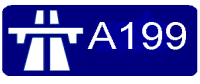 A199 (France) Route marker 01.svg