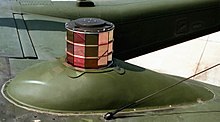 An ALQ-144 jammer mounted on an OV-10 Bronco. ALQ-144 IRCM.jpg