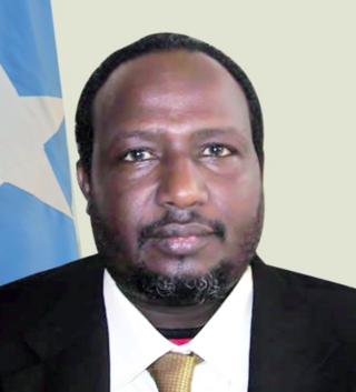 <span class="mw-page-title-main">Aden Madobe</span> Somali politician (born 1956)