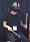 Aerodrums Virtual Reality drum controllers