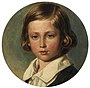 After Franz Xaver Winterhalter (1805-73) - Prince Alfred (1844-1900), later Duke of Edinburgh, when a child - RCIN 405377 - Royal Collection.jpg