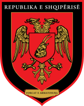 Wappen der Albanischen Streitkräfte
