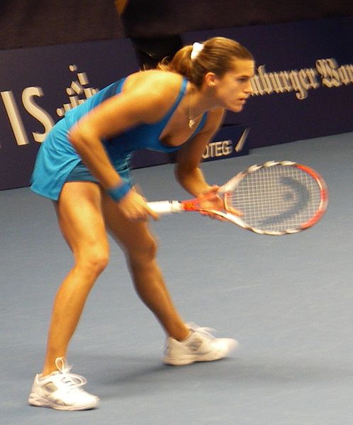 Mauresmo at Fortis Championships 2008
