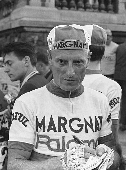 André Darrigade chez Margnat sur le Tour de France 1963.