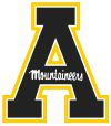 Appalachian State logo Pendaki gunung.svg
