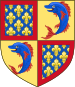 Arms of the dauphin Charles.svg