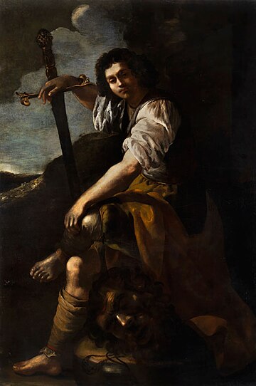 David and Goliath (Artemisia Gentileschi)