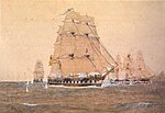 Thumbnail for Brazilian frigate Nichteroy (1823)