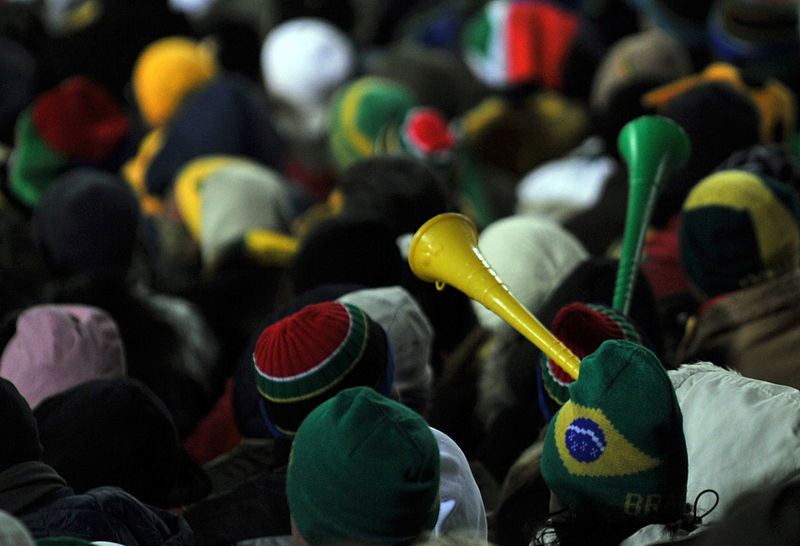 File:Audience at Brazil and North Korea match at FIFA World Cup 2010-06-15 3.jpg