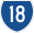 Australian state route 18.svg
