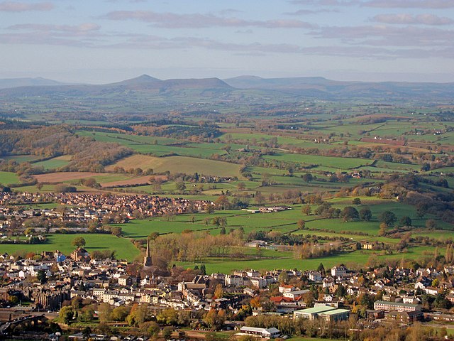 Image: Autumn view from the Kymin   2   geograph.org.uk   2171172