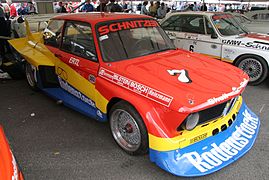 BMW Schnitzer 2002 turbo groupe 5, saison 1977