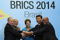 Líderes de los países BRICS