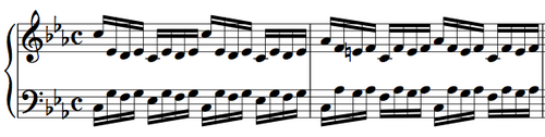 Bach Prelude BWV 847.png