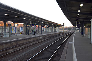 Gleise 6–8, Richtung Norden (2013)