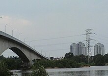 Bandar Permas Jaya ve Permas bridge.jpg