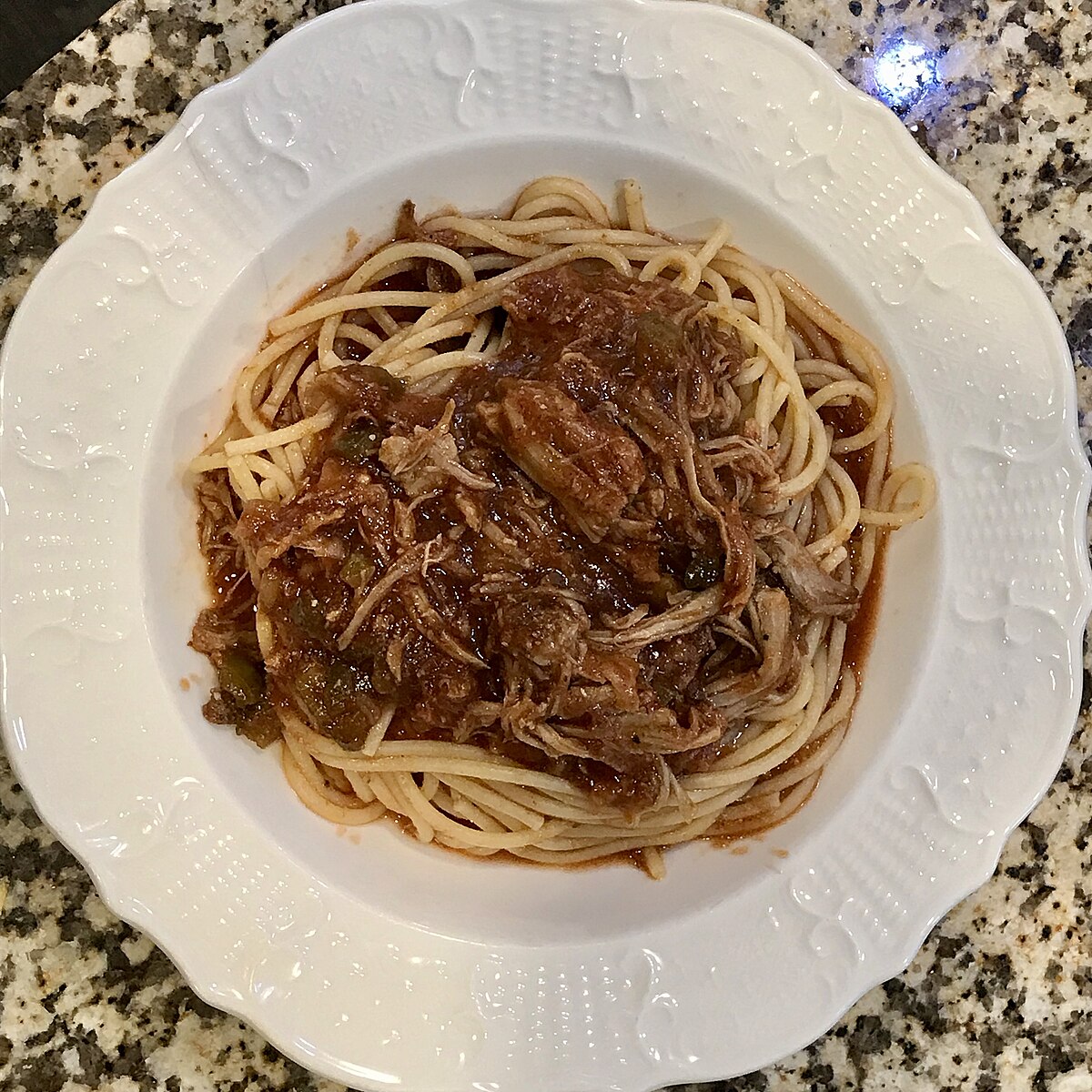 Barbecue spaghetti - Wikipedia