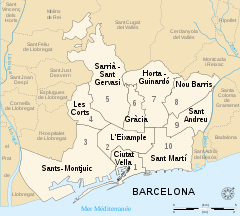 Barcelona Districts map.svg