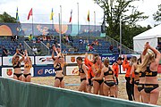 Deutsch: Beachhandball Europameisterschaften 2019 (Beach handball Euro); Tag 6: 7. Juli 2019 – Spiel um Platz Drei, Frauen, Kroatien-Niederlande 0:2 (14:23, 20:22) English: Beach handball Euro; Day 6: 7 July 2019 – Women's Bronze Medal Match – Croatia-Netherlands 0:2 (14:23, 20:22)