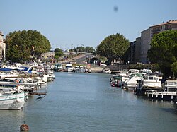 Canal du Rhône à Sète