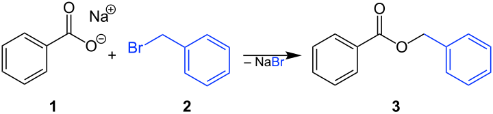 Benzylester-Synthese