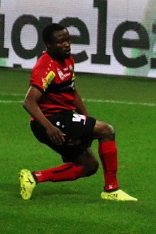 Bernard Tekpetey FC Red Bull Salzburg kontra SCR Altach 28. października 2017.jpg