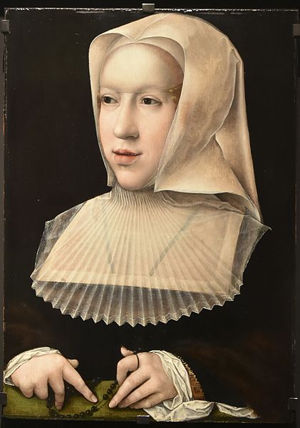 Bestand:Bernard van Orley (1488-1551) - Margaretha van Oostenrijk - Koninklijk klooster van Brou 25-10-2016 10-05-40.jpg