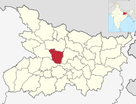 Localisation de District de Vaishali