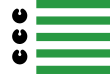 Vlag van de gemeente Bloemendaal