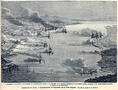 Bombardment of Kagoshima 1863 by E. Roevens.jpg