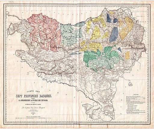 Bonaparte euskalki mapa