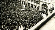 Vorschaubild für Datei:Bonn Marktplatz Demonstration Kapp-Putsch 1920.jpg