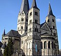 The Basilica of Bonn Germany was built where two Christian Roman soldiers were martyred.