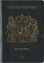 Thumbnail for Isle of Man-variant British passport