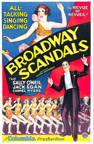 <i>Broadway Scandals</i> 1929 film