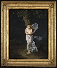 Féréol Bonnemaison, Jeune Femme surprise par l'orage, 1799