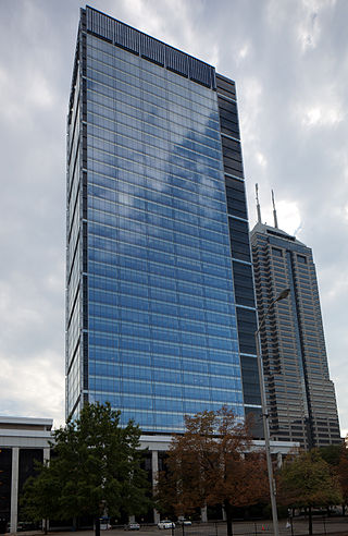 <span class="mw-page-title-main">Regions Tower (Indianapolis)</span> Skyscraper in Indianapolis, Indiana, U.S.