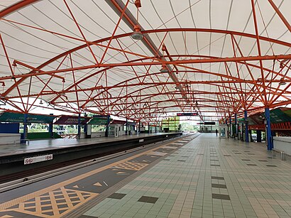 How to get to Stesen LRT Bukit Jalil with public transit - About the place