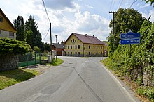 Straße in Bukovno