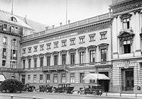 Das alte Gebäude der Preußischen Akademie der Künste im Jahr 1908