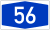 Bundesautobahn 56 number.svg