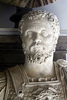 Buste af Clodius Albinus - Palazzo Nuovo - Musei Capitolini - Rom 2016.jpg