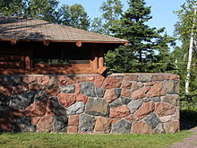 CCC built shelter in the park