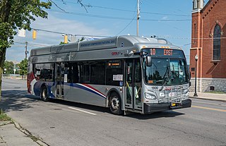 10 E Broad / W Broad Bus line in Columbus, Ohio