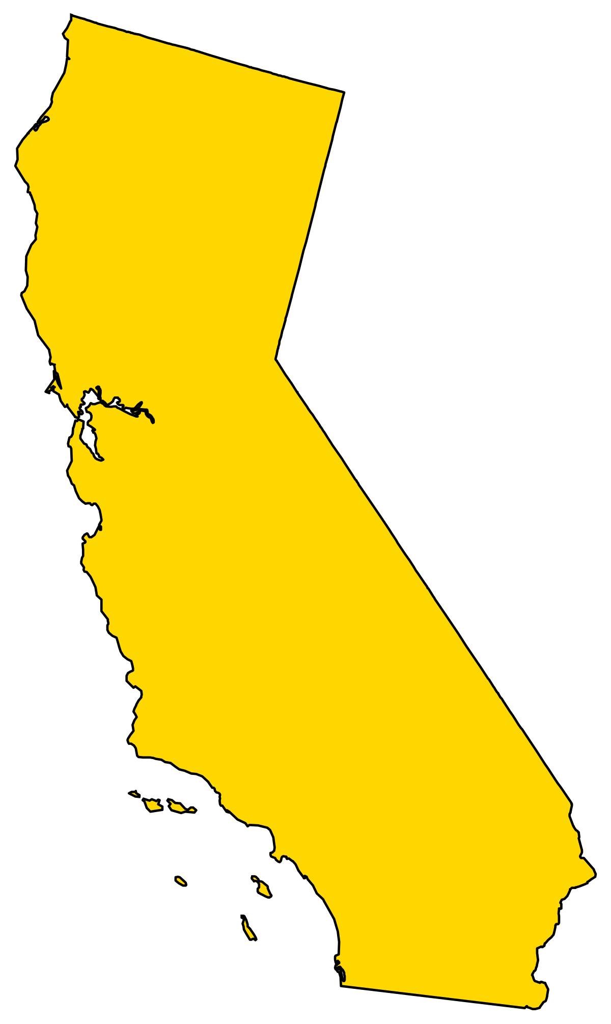 Download File:California contour.svg - Wikipedia