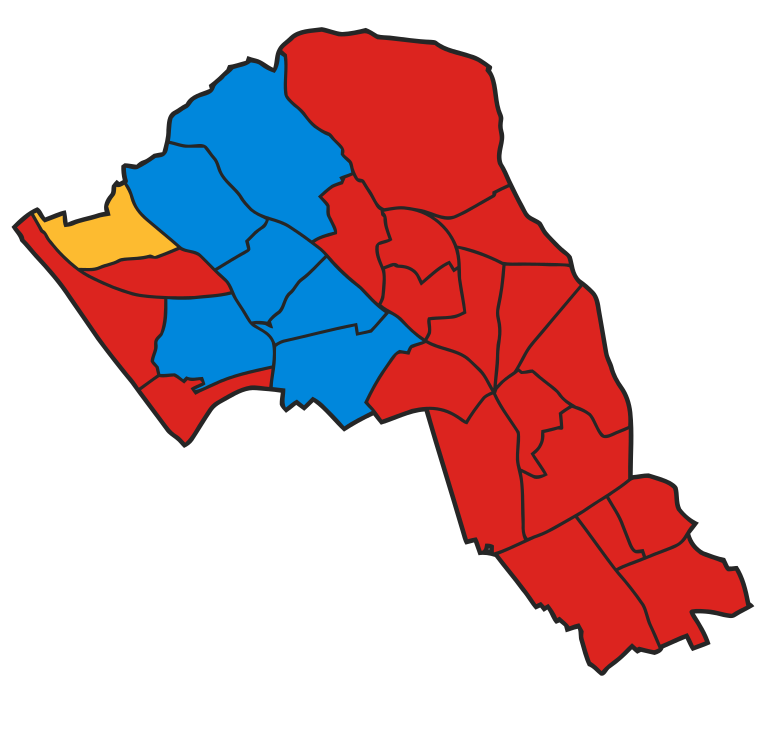 Camden UK local election 1990 map.svg